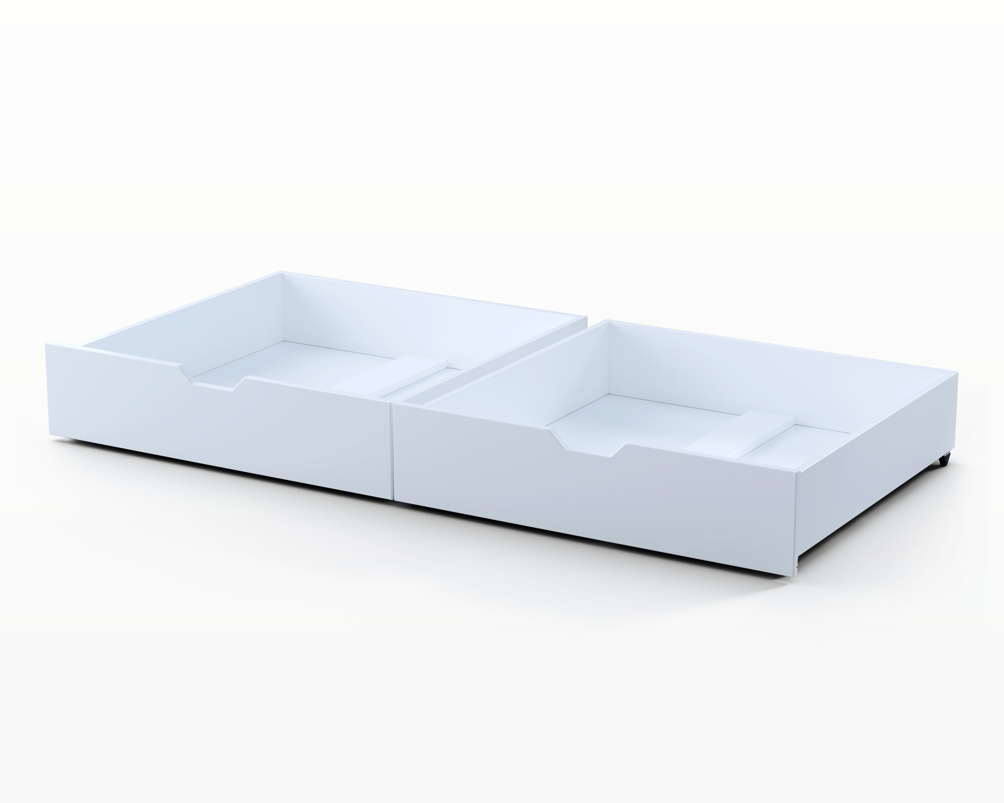 фото Выкатные подкроватные ящики для кровати 180*90