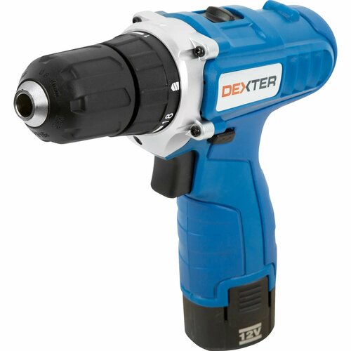 Дрель аккумуляторная Dexter ML-CD62-120S 12 В Li-ion 15 Ач 477400₽