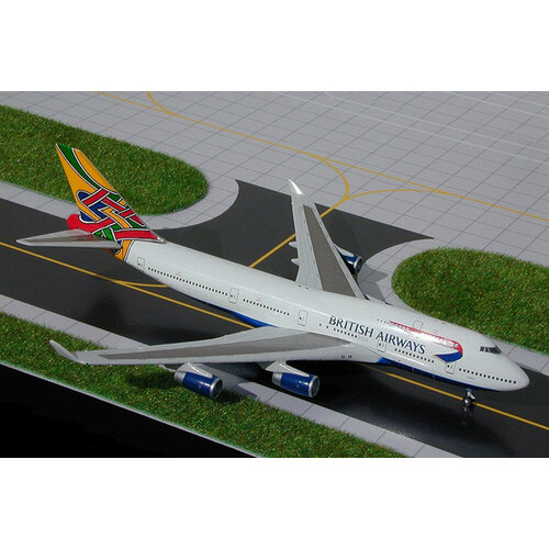 Boeing b 747-436 british airways g-civp (длина 17,67 см) british airways boeing 747 one world aircraft alloy diecast model 15cm aviation collectible miniature souvenir ornament