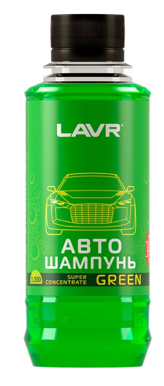 LAVR LN2263 Шампунь LAVR "GREEN" 185мл концентрат, с ароматом яблока