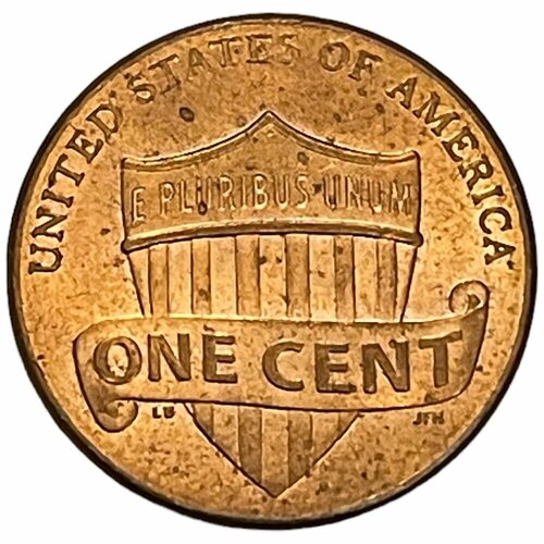 США 1 цент 2018 г. (Shield Cent, Линкольн)