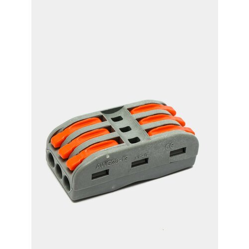 Проходные клеммы SPL-2 и SPL-3 тип SPL-3 цвет клемм одноцветные тип корпуса прозрачный 599₽