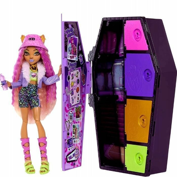 Кукла Monster High Skulltimate Secrets Series 1 Clawdeen HKY61