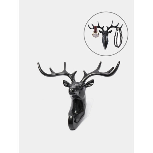 Вешалка и крючок настенный для ключей ключница Цвет Черный 799₽