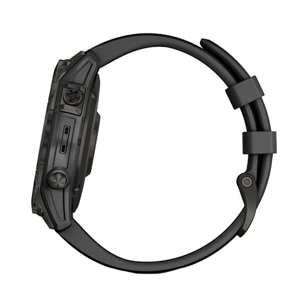 Смарт-часы Garmin Fenix 7 Saphire Solar Carbon-Gray - фото №12