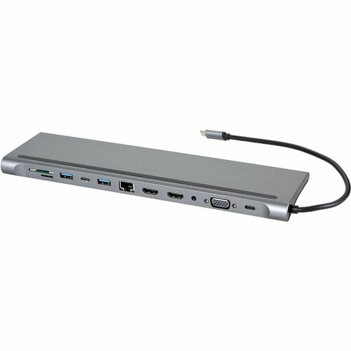 Адаптер iOpen USB Type-C M/HDMI F+USB 3.0+USB 2.0 Type-AF+RJ45 VGA F+SD+USB Type-C F+TF+mini jack (ACU4700) адаптер typec adapter