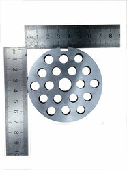 Решетка №3 для мясорубок ТМ-12М, МИМ-150