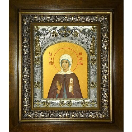 Икона мелания (Милана) Римляныня, Вифлеемская, Палестинская, Преподобная