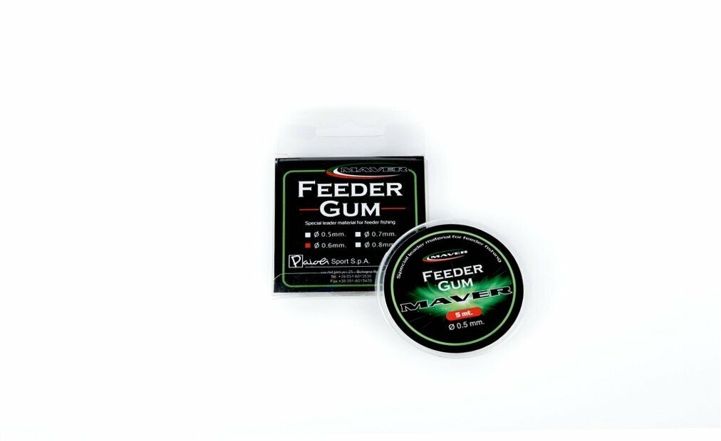 Фидергам Maver Feeder Gum 0.6мм 5мт