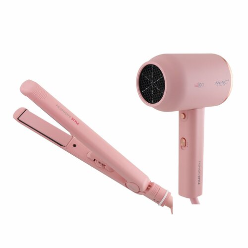 Фен для волос с ионизацией и утюжок для волос 2 в 1 насадка-диффузор плойка в подарок PROFESSIONAL STYLER 3290₽