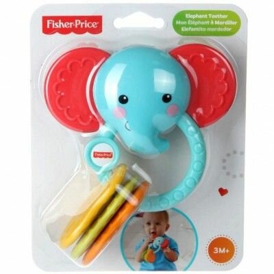 Игрушка прорезыватель 'Слоник' из серии 'Смейся и учись' Fisher Price