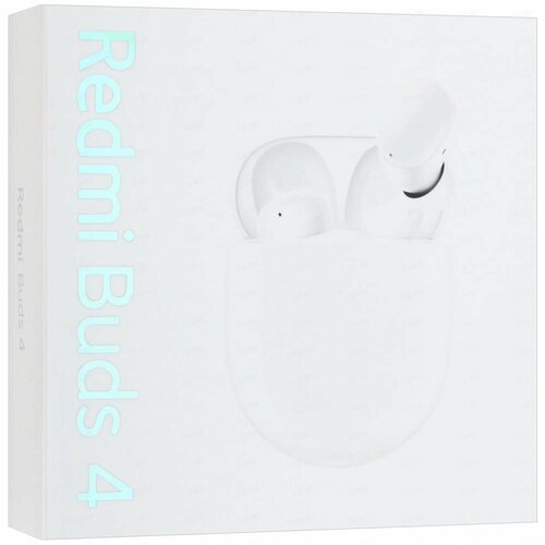 Наушники TWS Xiaomi Redmi Buds 4 белый 3999₽