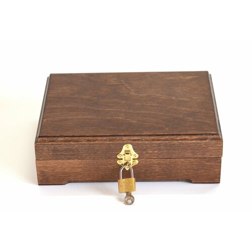 Шкатулка для денег 20*14*6 с замочком