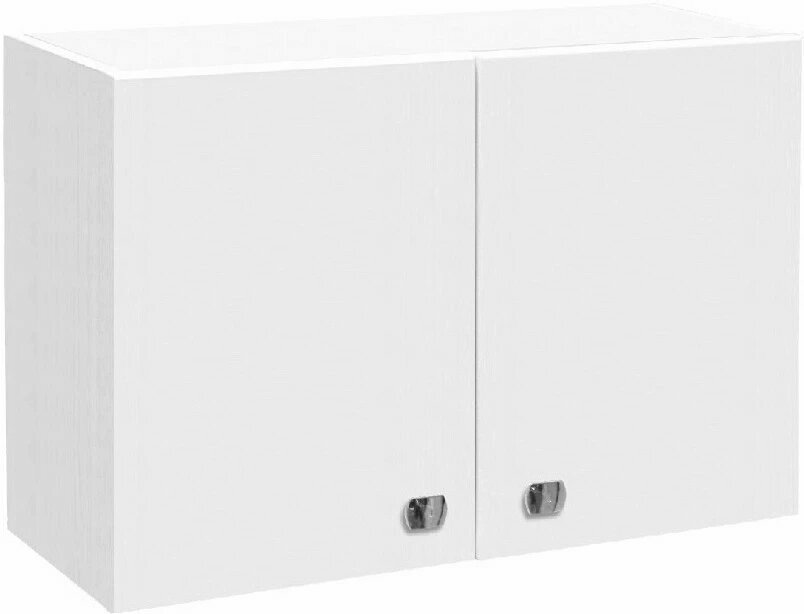 Шкаф двустворчатый 60x30 белый глянец Onika Нива 306001