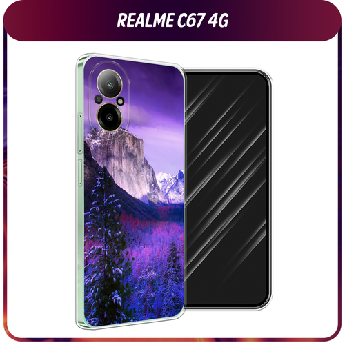 Силиконовый чехол на Realme C67 4G / Реалми C67 4G Лес 20 силиконовый чехол на realme c67 4g реалми c67 4g небеса