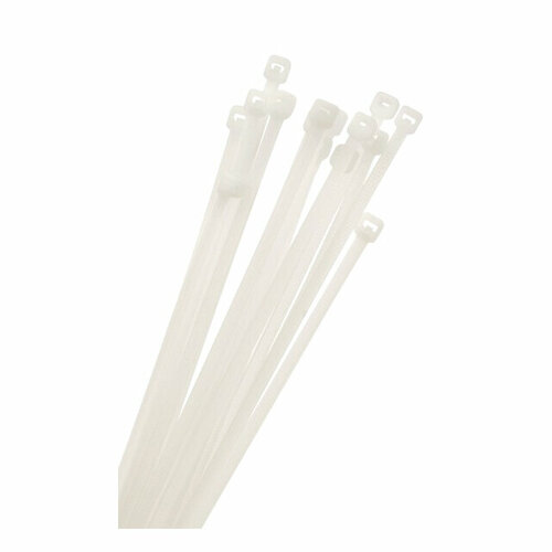 Стяжка кабельная 100х25мм 100шт белый 389₽