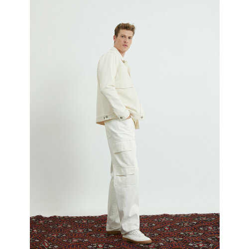 фото Джинсы koton, размер 32/32, белый