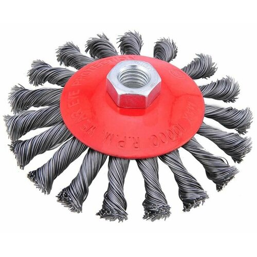 Щетка дисковая для УШМ витая 115мм М14 450₽