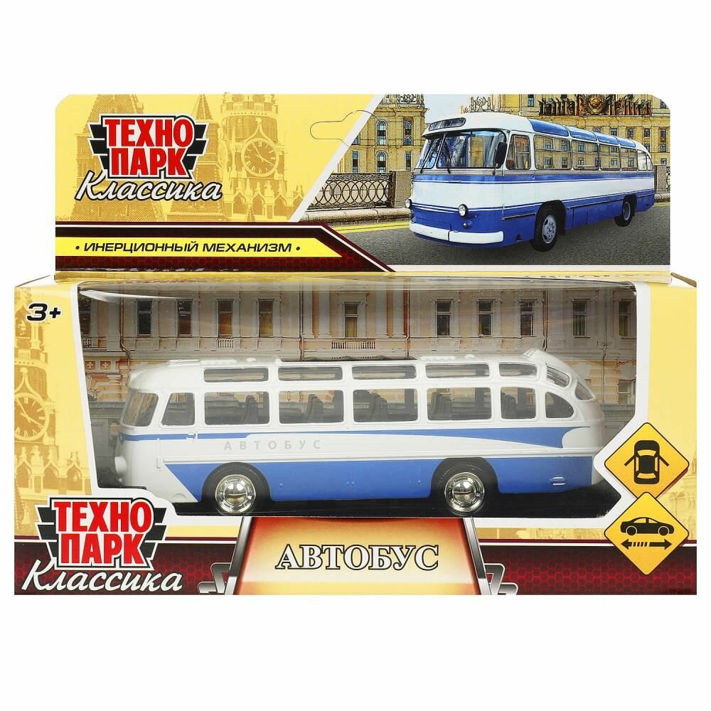 Машина металлическая автобус LAZ 695