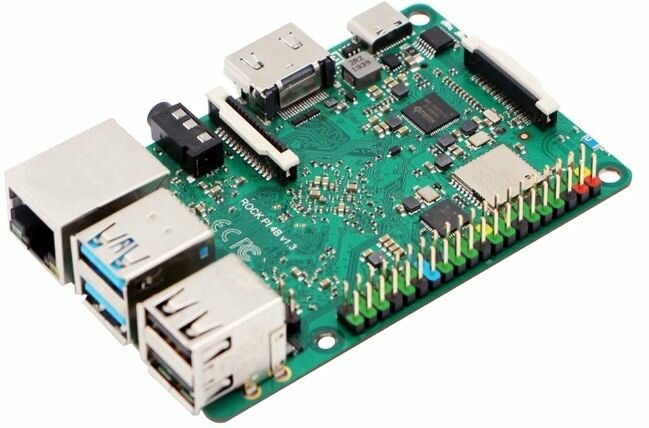 Микрокомпьютер RockPi RPBoard A4 4GB RK3399/4GB OEM