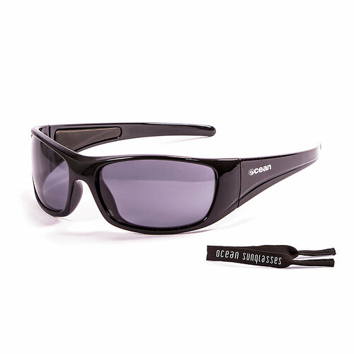 фото Солнцезащитные очки ocean ocean bermuda black / grey polarized lenses, черный