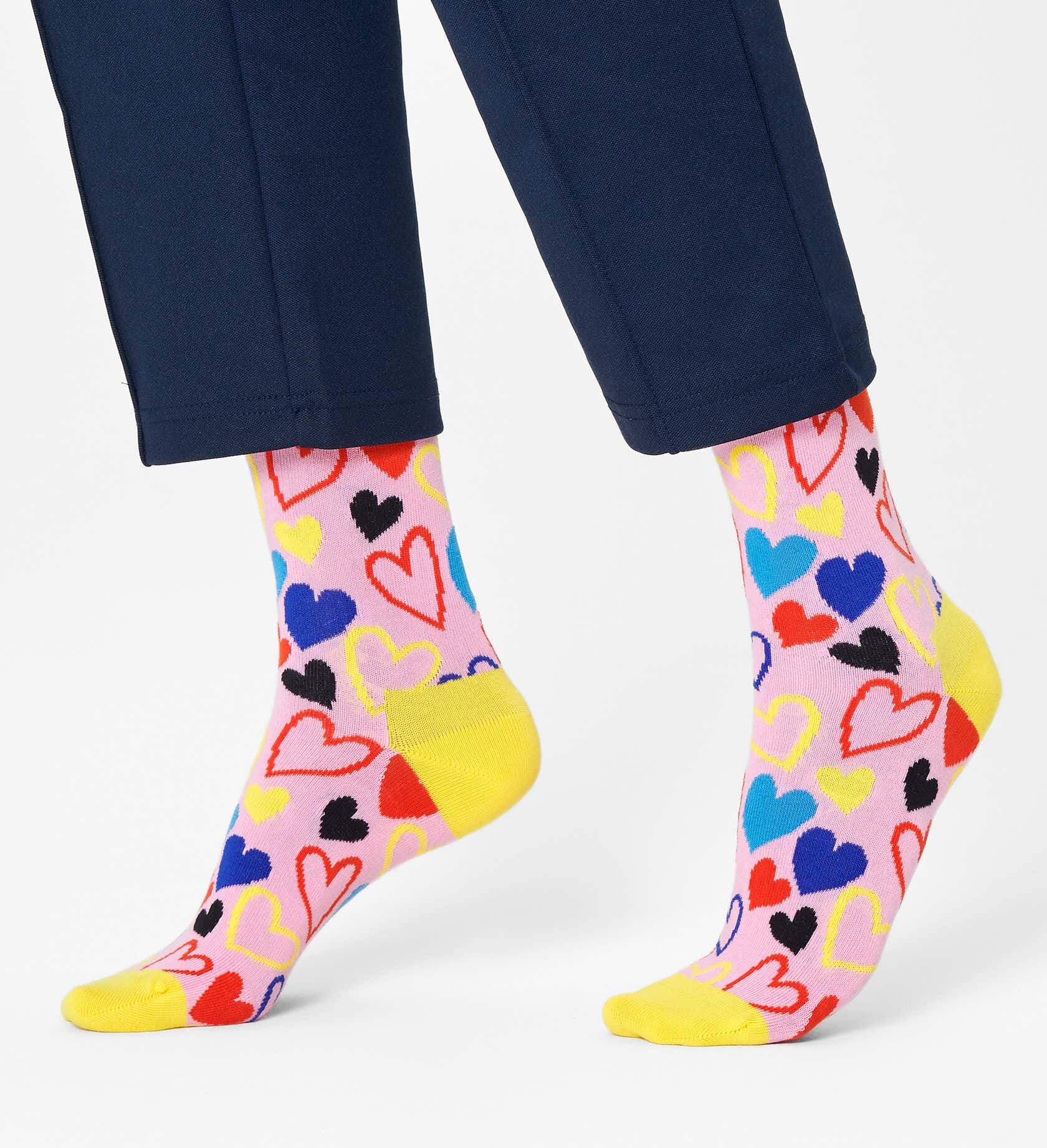 Носки Happy Socks Унисекс носки Happy socks I Heart U Sock IHU01