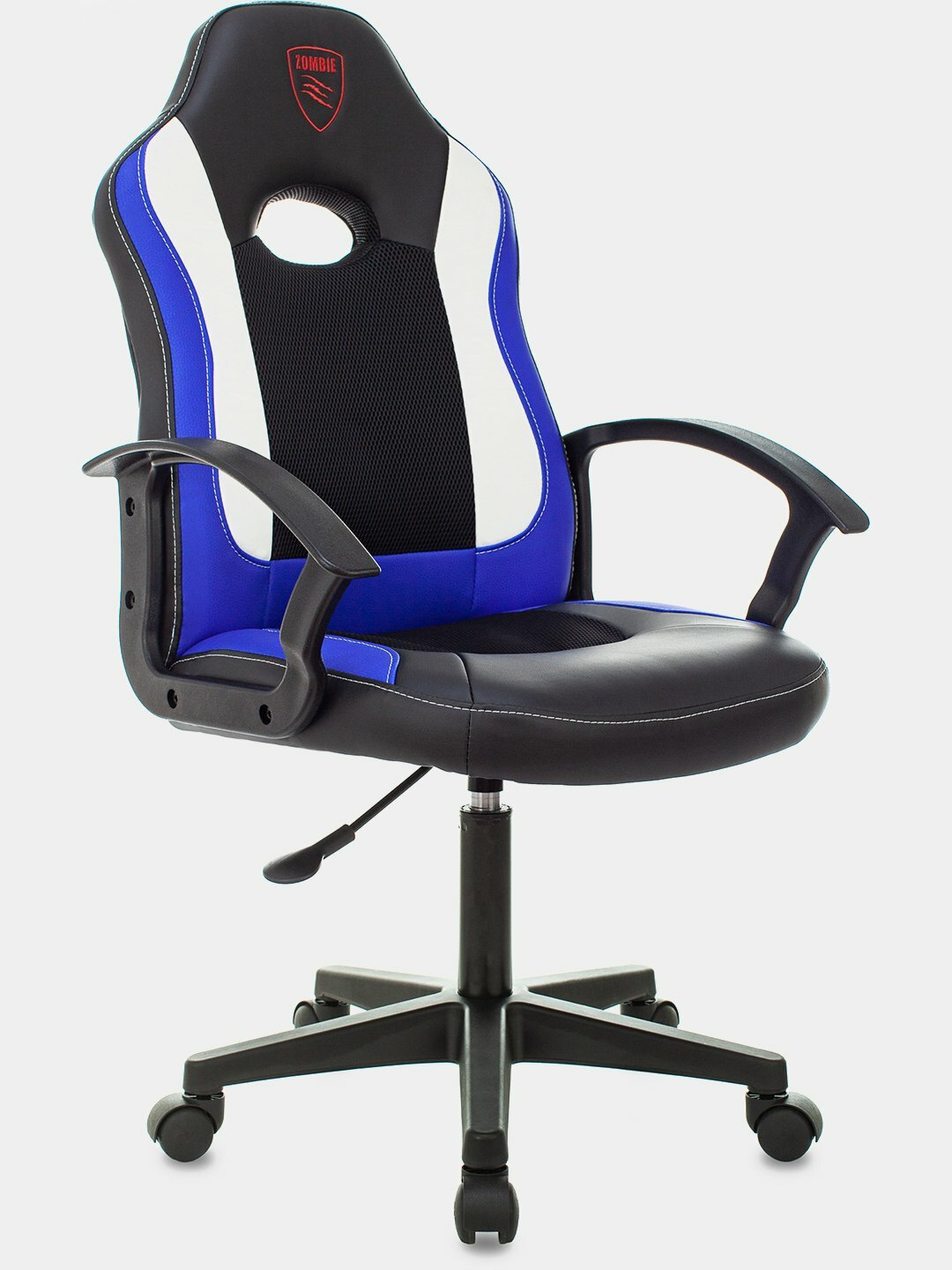 Компьютерное игровое кресло "Бюрократ" Zombie 11LT Цвет Синий
