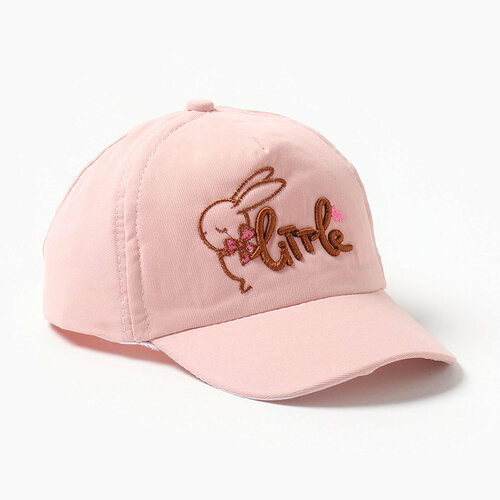 Бейсболка Minaku, размер 50-52, розовый кепка minaku размер 52 розовый