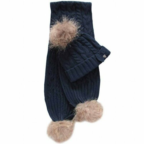 фото Шапка mayoral, размер 48/50, синий