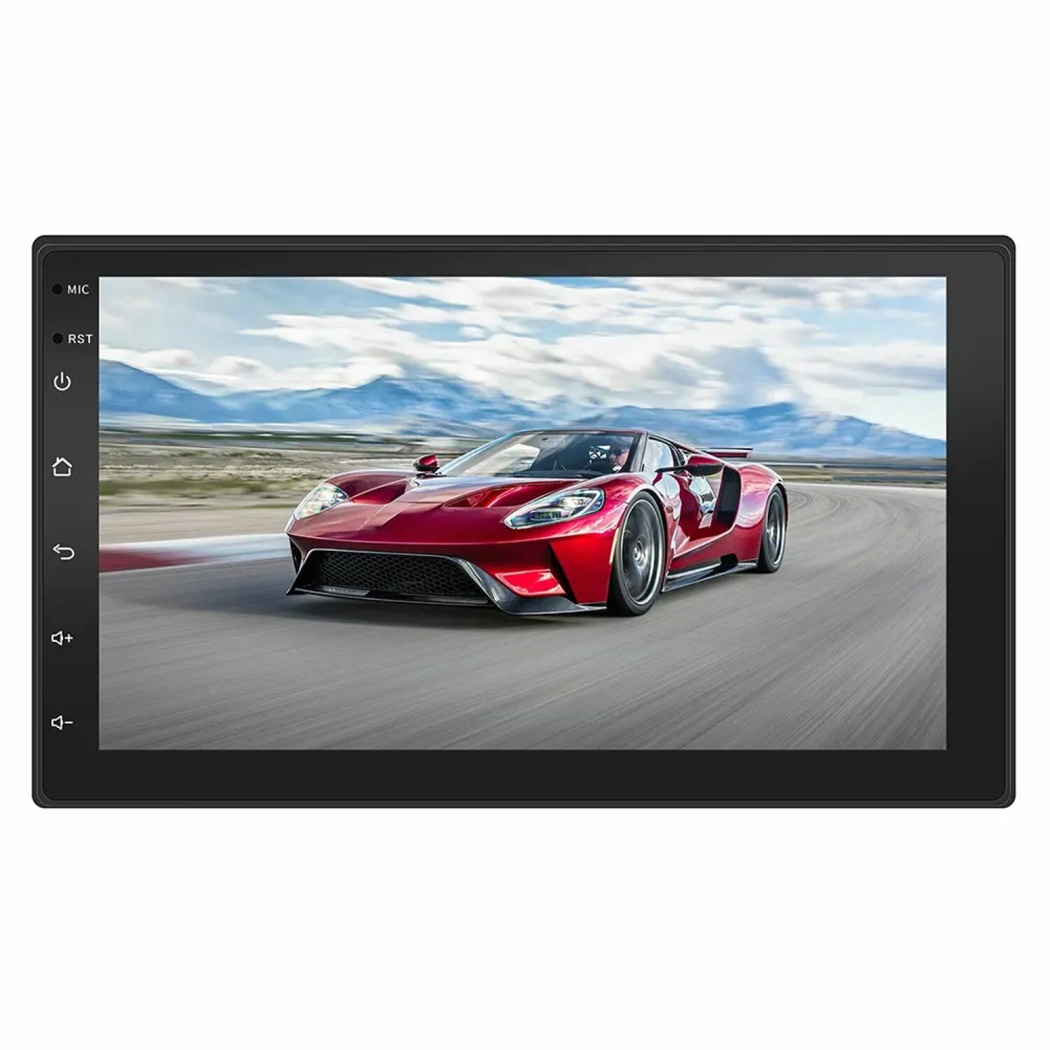 Магнитола для авто 2 din Classmark автомагнитола с bluetooth на android 13 с экраном 7 дюймов, 32гб внутренняя память и 1гб оперативная, для машины и разрешением 1024х600, GPS, Wi-Fi и FM