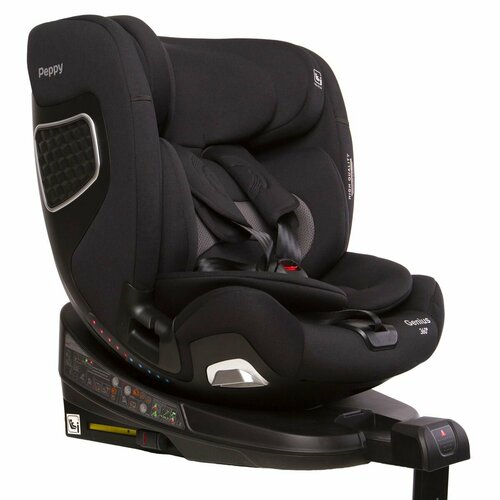Детское автокресло Peppy Genius i-size 40-150 см Black 25080₽