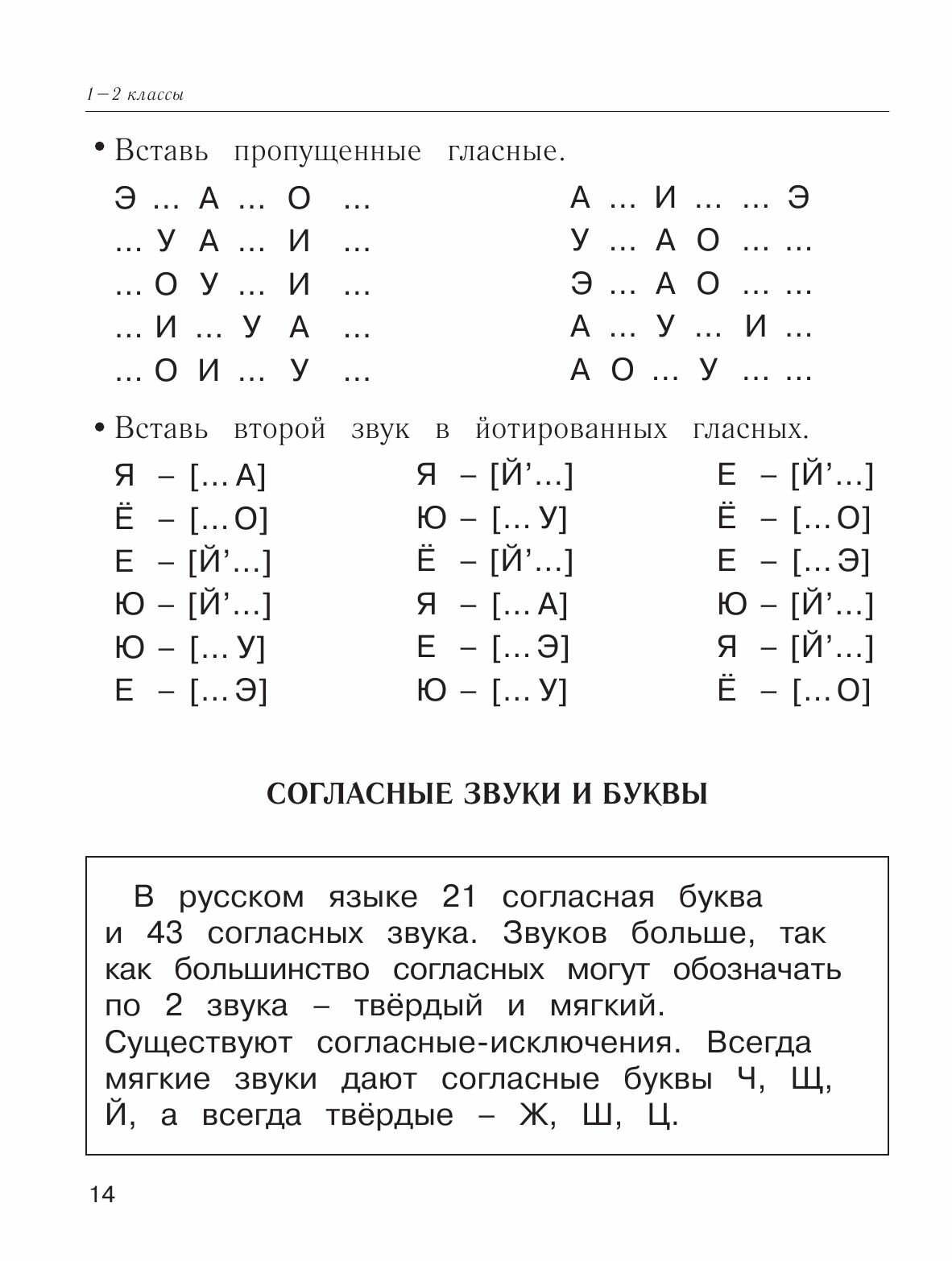 Русский язык. 1-4 классы. Большая книга примеров и заданий по всем темам курса начальной школы. Супертренинг - фото №7