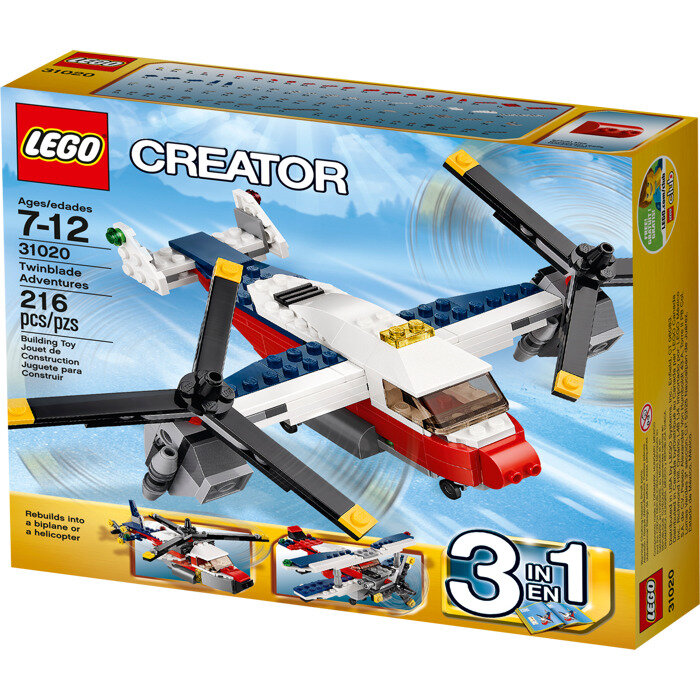 Конструктор LEGO Creator 31020 Приключения на конвертоплане