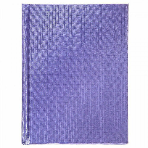 Записная книжка А6 твердая обложка 64 листа (Hatber) METALLIC Фиолетовый арт.64ЗКт6В5. Количество в наборе 4 шт.