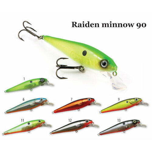 Воблер Raiden R Minnow 90 10 гр. 7