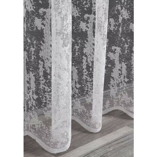 Тюль мрамор 400х260 1 шт белый