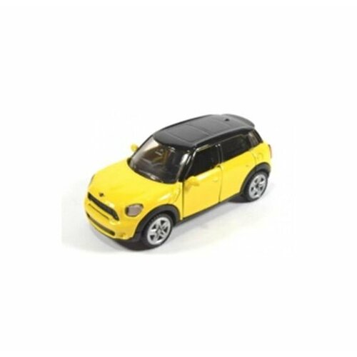 герои тобот mini vulcan желтый машина Машина Rastar Mini Clubman, металлическая, масштаб 1:43, желтая