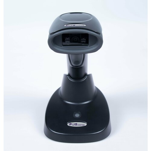 Сканер штрих-кода POScenter SG-110-BT, беспроводной, адаптер 2.4G, 1.5 м, кредл