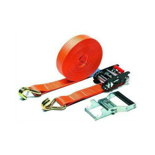 Стяжка груза (ремень крепления груза) с храповым механизмом, со съемной ручкой, 10т -5т ширина ленты 50мм, длинна 10м