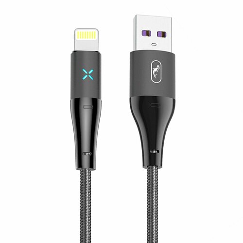 Дата-кабель USB универсальный Lightning SKYDOLPHIN S49L черный