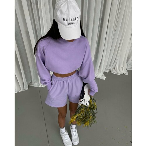 фото Костюм nude, размер 170s, фиолетовый