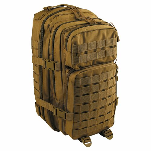 MFH Backpack US Assault I Basic coyote tan