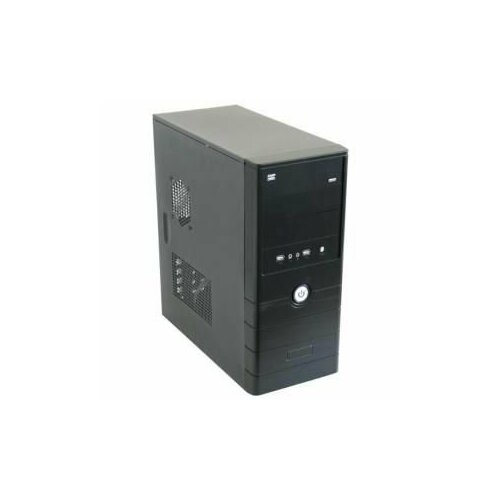 Корпус для персонального компьютера Miditower Trin (ATX Q1B) ATX black/silver без БП