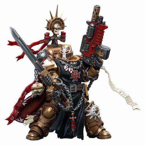 Фигурка Warhammer 40K Black Templars High Marshal Helbrecht 1:18 фигурка warhammer 40k black templars primaris crusader squad 1 18