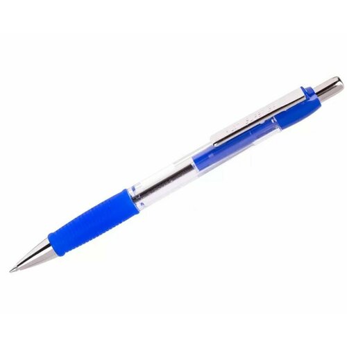 Ручка шариковая автоматическая 1шт Pilot Super Grip 2 синяя, 0,7мм, грип 065194