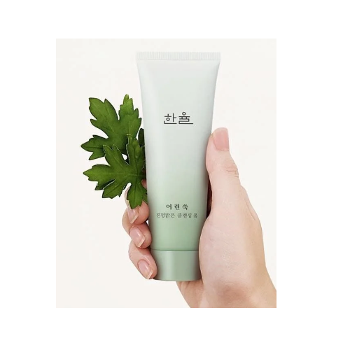 Пенка для умывания успокаивающая ферментированная HANYUL Pure Artemisia Calming Foam Cleanser 50g