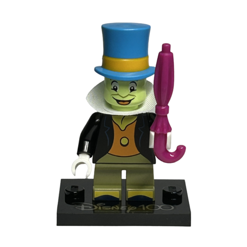 Минифигурка LEGO Disney 100 (71038) Jiminy Cricket coldis100-3 минифигурка lego 71038 minifigures disney 100 years 1шт в упаковке