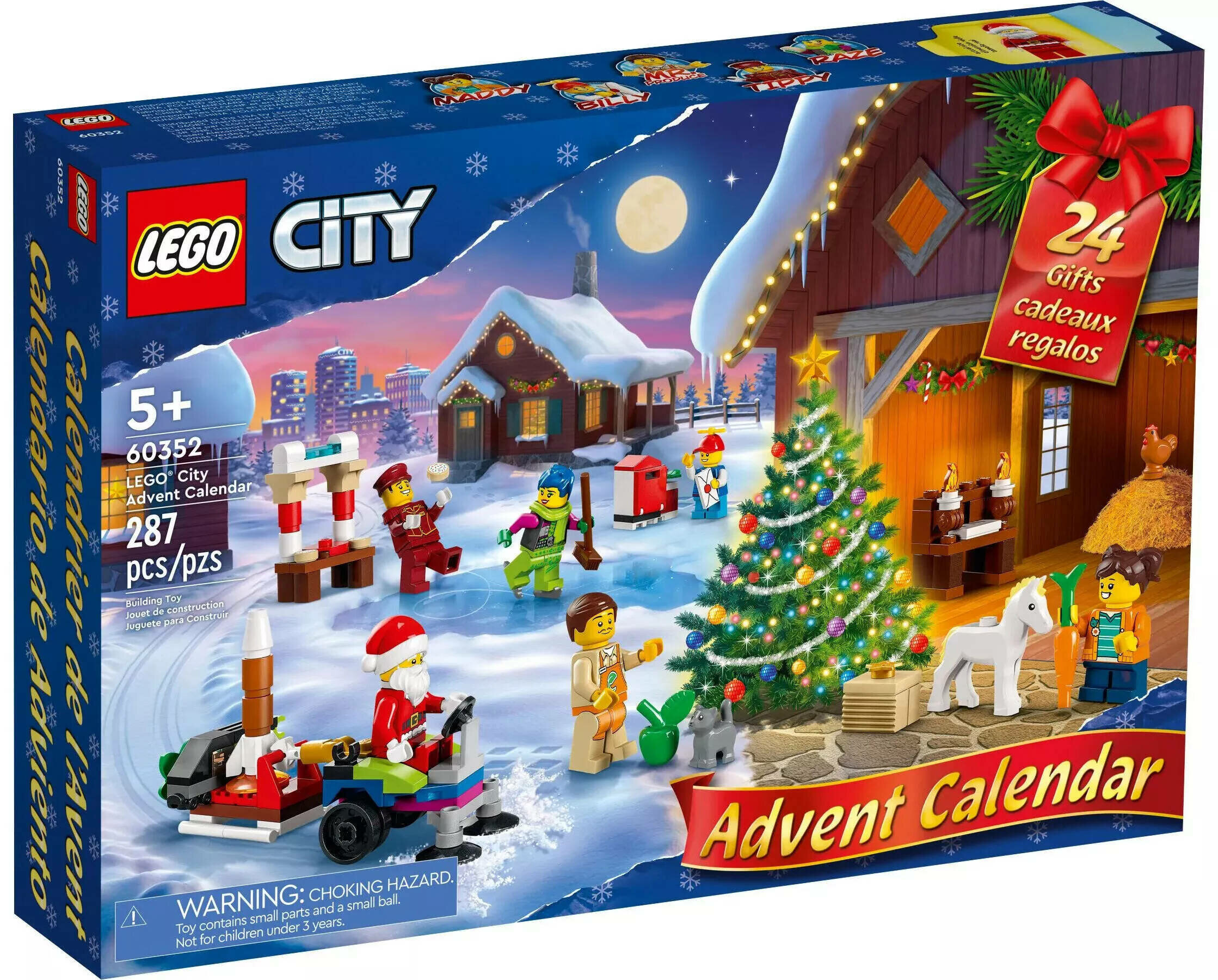 LEGO City 60352 Новогодний календарь 2023