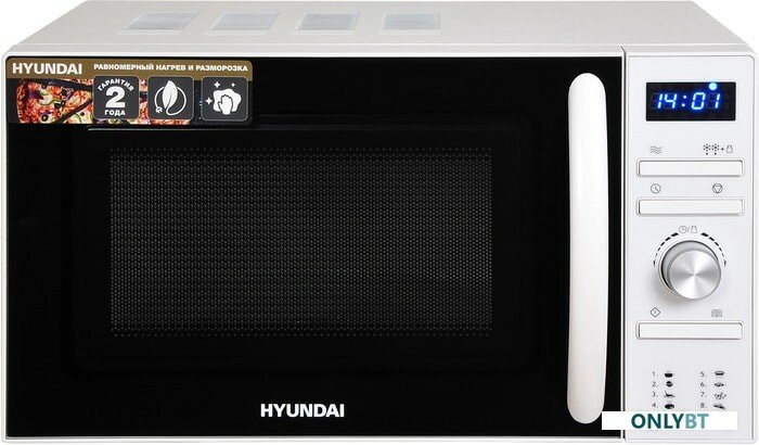 Микроволновая печь HYUNDAI HYM-D3027 20л, белый