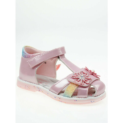 фото Сандалии paliament босоножки детские, размер 26, розовый